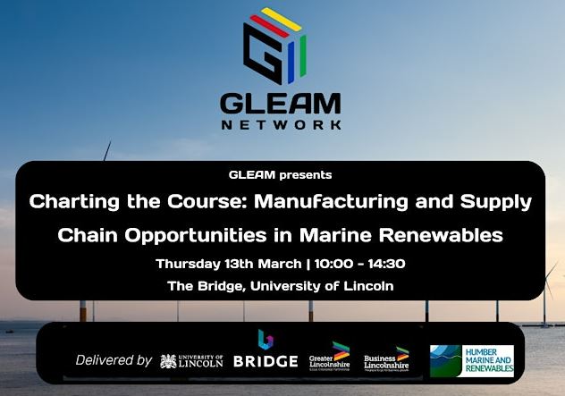 GLEAM Marine renewables banner